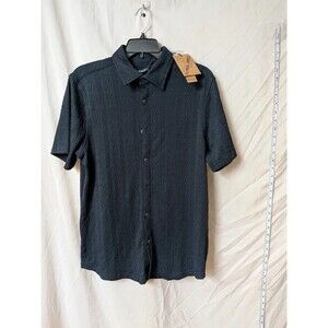 NWT PJ Paul Jones Men's Textured Short-Sleeve Button-Up Shirt - Size S